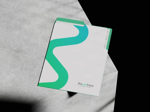 A calm, technical identity