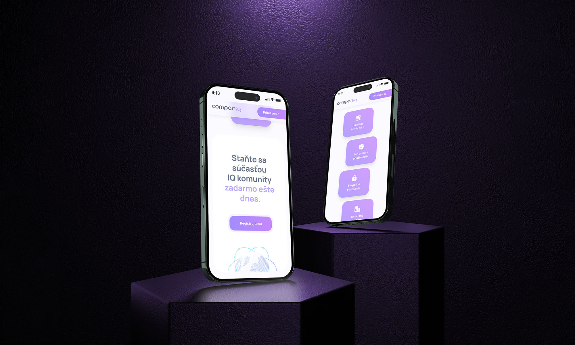 CompanIQ mobile experience