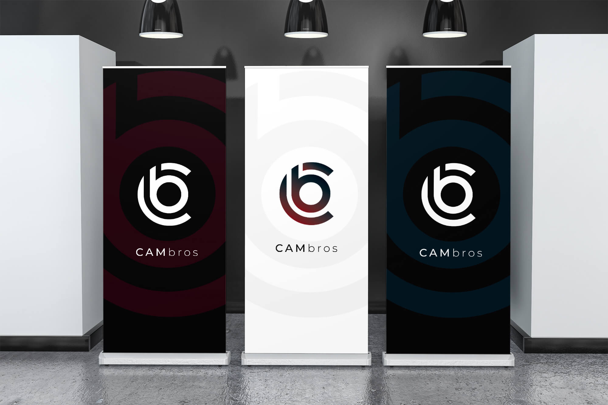 Logo and hero application
