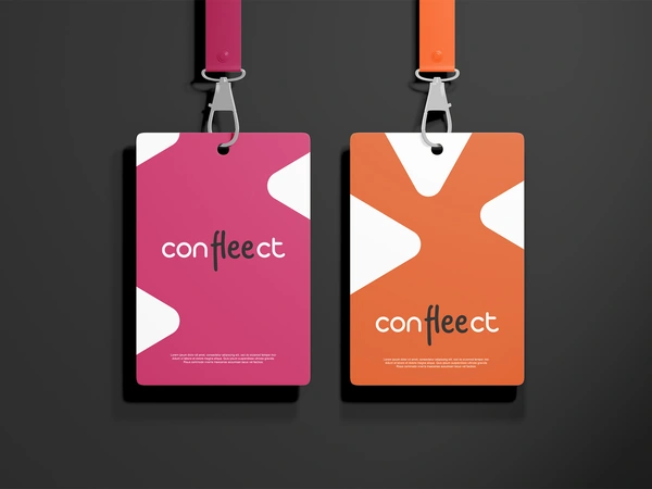 The calm Confleect identity out in the world